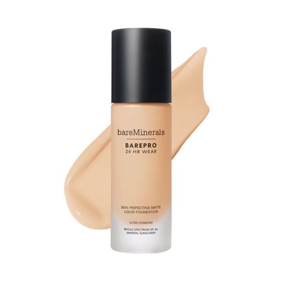 NEW- BARE MINERALS BARE PRO Performance Wear Liquid Foundation SPF20 - Picture 1 of 16